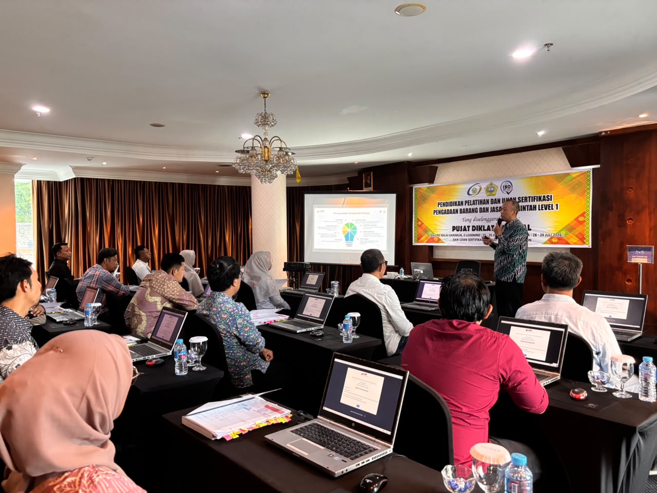 You are currently viewing Pusat Diklat Nasional Selenggarakan Pelatihan dan Ujian Sertifikasi PBJP Level 1 di Karimun